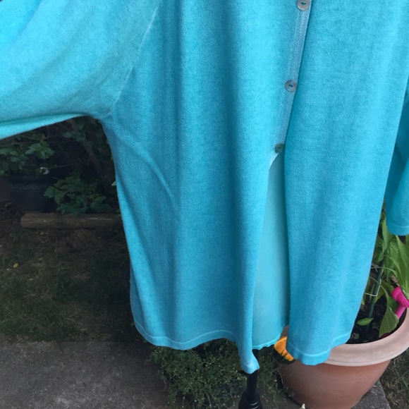 ANGEL Apparel Button-Back Scoop Neck Top, XL - Picture 5 of 5